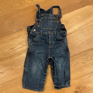 Baby Gap denim overalls